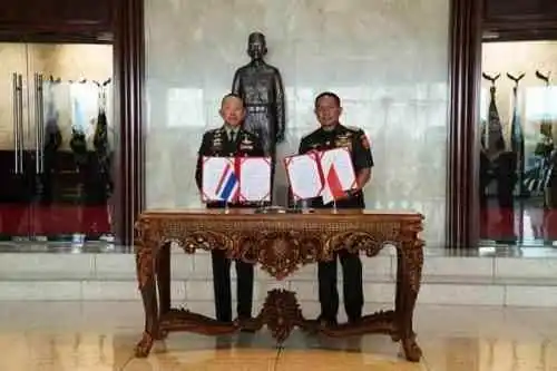 Panglima TNI Perkuat Kerja Sama Strategis dengan Panglima Angkatan Bersenjata Kerajaan Thailand