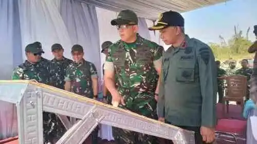 Perkuat sinergitas, Perhutani Tuban Ikuti Kegiatan Kunjungan Pangdam V Brawijaya Di Lokasi YTP Kabupaten Gresik.