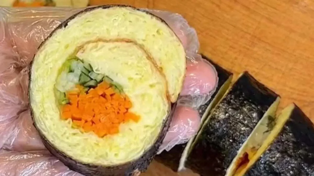 Kimbap Protein Tinggi Rendah Kalori untuk Sarapan