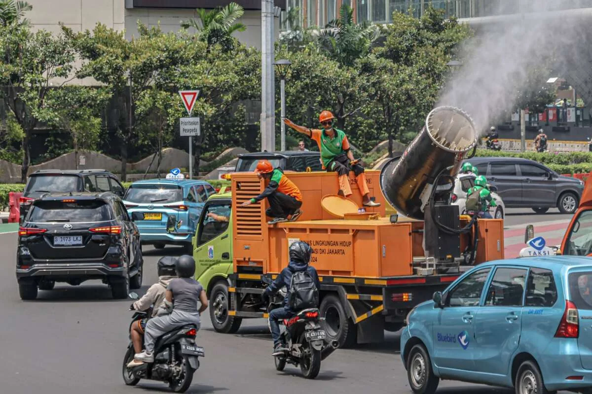 Mitigasi Dampak Abu Vulkanik Anak Krakatau di Jakarta
