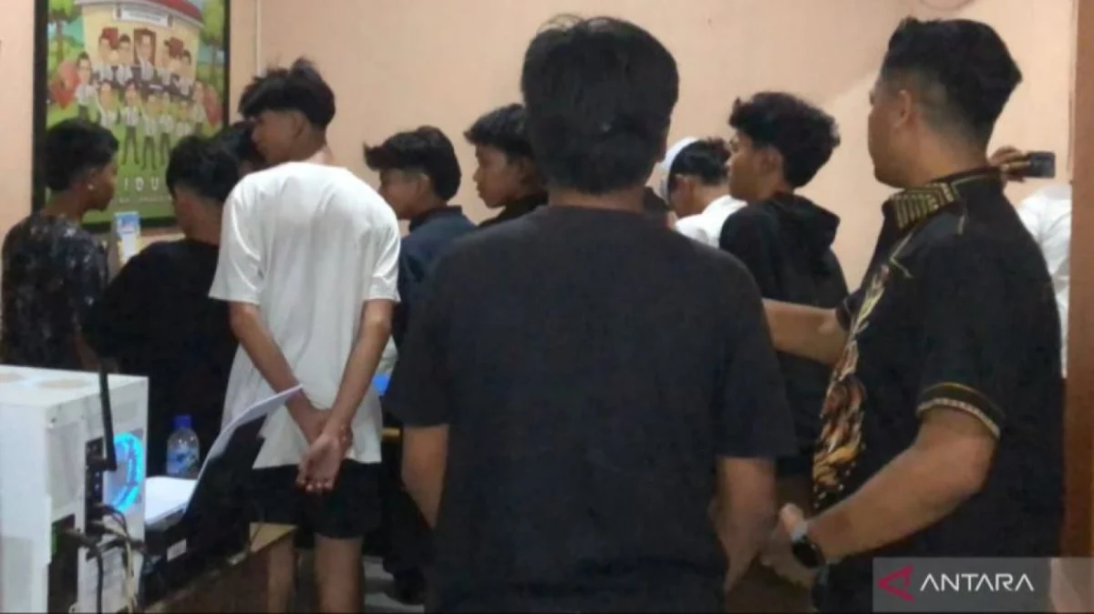 Remaja Mataram Ditangkap Setelah Pamer Sajam dan Cari Musuh
