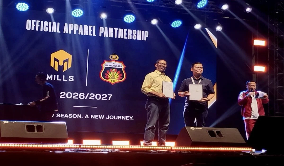 Perjanjian Baru Bhayangkara FC dengan Mills untuk Super League 2026/2027