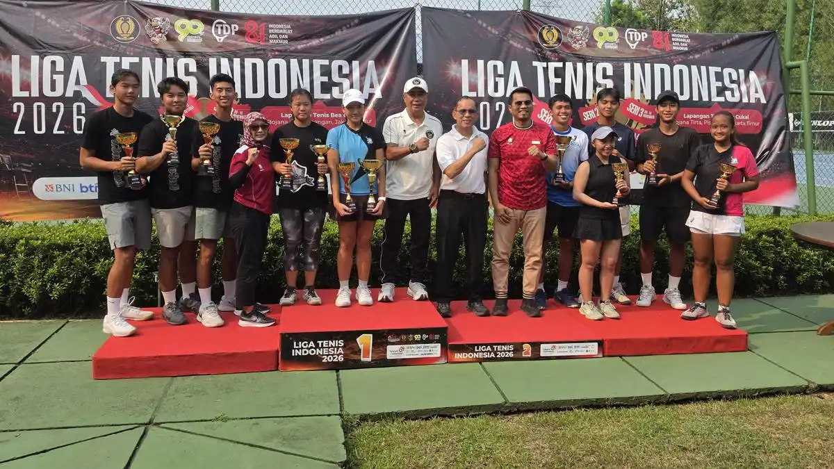 Quorra Princy, Usia 14 Tahun, Borong Gelar di Liga Tenis Indonesia Seri 2