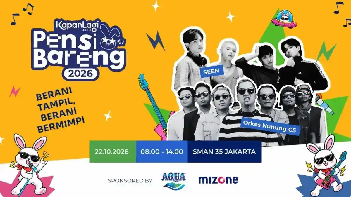 SMAN 35 Jakarta Jadi Persinggahan Terakhir Roadshow Kapanlagi Pensi Bareng 2026