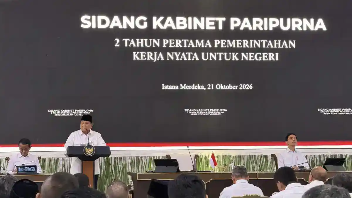 Prabowo Apresiasi Kabinet Merah Putih dan Soroti Kekompakan Dua Tahun Pemerintahan