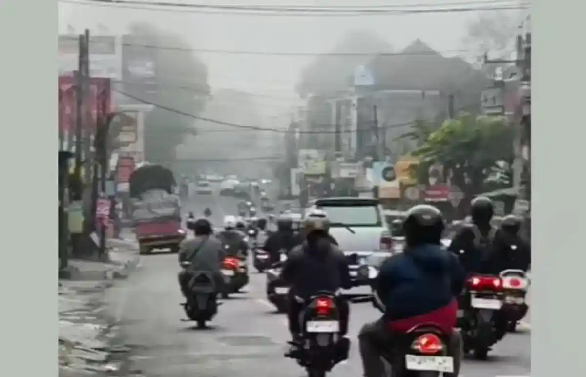 Kabut Tebal di Tabanan, BMKG Jelaskan Fenomena Adveksi