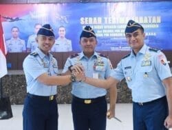 Danlanud Sultan Hasanuddin Pimpin Serah Terima Jabatan Kepala Dinas Operasi