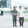 Panglima TNI Dampingi Presiden RI Tinjau Kesiapan Kontingen Parade Dan Defile Untuk  Prancis