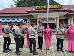 Kapolres Maybrat Kukuhkan Jabatan Strategis Polres: Komitmen Baru Wujudkan Pelayanan Prima