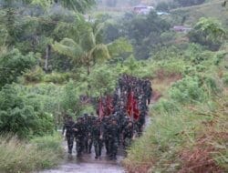 Lantamal XIV Gembleng Ketahanan Prajurit Lewat Hanmars, Perkokoh Disiplin Dan Semangat Juang