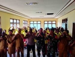 Babinsa Koramil 1710-06/Agimuga Menghadiri Pelatihan Pengolahan Pangan Lokal Di Distrik Agimuga