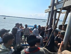 Bakamla RI Tertibkan 35 Ponton Tambang Pasir Timah Ilegal di Perairan Bangka Barat