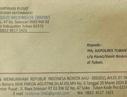 LSM BMW Laporkan Dugaan Peredaran Obat Impor Tanpa Izin BPOM ke Polres Tuban