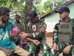 Pelayanan Tulus Satgas 312/KH: Wujud Cinta untuk Warga Perbatasan
