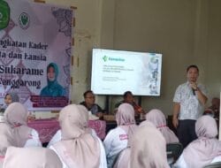 Tingkatkan Kualitas Pelayanan, Babinsa Sukarame Hadiri Pelatihan Kader Posyandu Balita dan Lansia