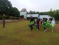 Tingkatkan Kedisiplinan, Babinsa Berikan Materi PBB Dalam Kegiatan MPLS