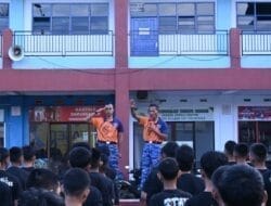 Personel Lanud Sultan Hasanuddin Berikan Pendidikan Karakter Kepada Siswa SMK Darussalam
