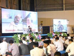Keluarga Besar Lanud Sultan Hasanuddin Ikuti Ceramah Parenting Series di Skadron Udara 5