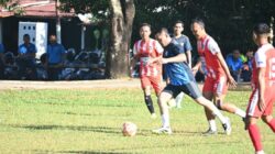 Laga Persahabatan, Lanud Sultan Hasanuddin dan Kosek II Gelar Pertandingan Sepak Bola