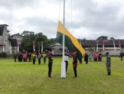 Sambut HUT RI ke 80 Babinsa Kedang Ipil Berikan Pelatihan Paskibra Di Wilayah Binaan