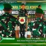 Kodim 1512/Weda Gelar Acara Pelepasan Anggota Pindah Satuan