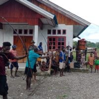 Jelang Hari Raya Natal dan Tahun Baru, Kodim 1715/Yahukimo Gelar Lomba Panahan Tradisional