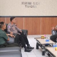 Dandim 1505/Tidore Terima Kunjungan Kapolresta Tidore, Sinergi TNI-Polri Kian Kuat