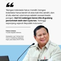 Percepat Pemulihan Pascabencana, Presiden Prabowo Bentuk Satgas Percepatan Rehabilitasi dan Rekonstruksi