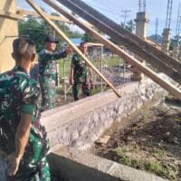 Dandim 1505/Tidore Tinjau Pembangunan Koperasi Merah Putih di Kecamatan Oba Utara