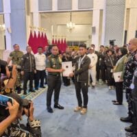 Alfi Kusuma Atlet Taekwondo Peraih Emas di SEA Games 2025 Thailand Dapat Kenaikan Pangkat Jadi Letnan Satu