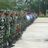 Aksi Skala Besar TNI, Polri dan Pemprov Sultra Ciptakan Lingkungan ASRI (Aman, Sehat, Resik dan Indah)