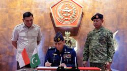 Perkuat Diplomasi Militer, Panglima TNI Bersama Menhan RI Terima Courtesy Call Kasau Pakistan