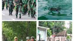 Ukur Kesiapan Jasmani Prajurit, Kodim 0813 Bojonegoro Gelar PSJM