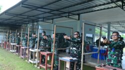 Wujudkan Prajurit yang Profesional dan Siaga, Lanud Sjamsudin Noor Gelar Latihan Menembak TW I Tahun 2026