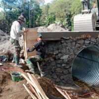 Satgas Gulbencal Kodam IM Percepat Jembatan Armco Bener Meriah, Akses Vital Warga Segera Pulih