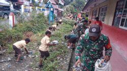 Sabtu Bersih Sekolahku, Kodim 1714/Puncak Jaya