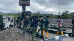 TNI AD Kebut Pembangunan Jembatan Bailey Karang Rejo, Pastikan Akses Warga Pulih Jelang Ramadhan