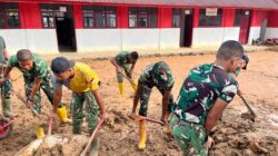 TNI AD Percepat Pemulihan Sekolah Terdampak Bencana di Tapanuli Tengah