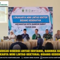 Wujudkan Sinergi Antar Instansi, Babinsa Hadiri Lokakarya Mini Lintas Sektoral Bidang Kesehatan