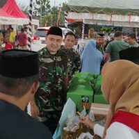 Kodim Bojonegoro Gelar Baksos, dan Bazar Murah dilokasi KDKMP Pungpungan Kalitidu