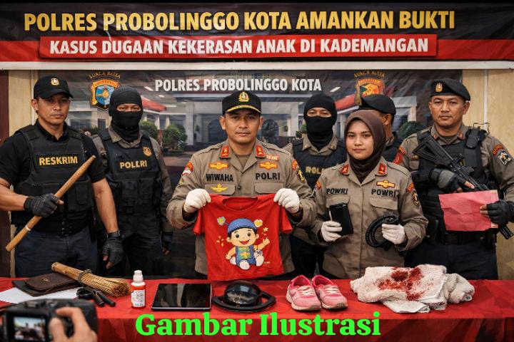 Kasus Kekerasan Anak di Probolinggo Kota Mulai Terurai, Bukti Diperiksa Polisi