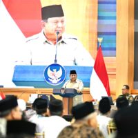 Panglima TNI Hadiri Silaturahmi Presiden Prabowo dengan Kiai dan Tokoh Organisasi  Islam