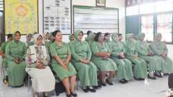 Rapat Paripurna Dalam Rangka Serah Terima Jabatan Ketua Persit KCK Cabang XXXV Kodim 1710/Mimika