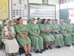 Rapat Paripurna Dalam Rangka Serah Terima Jabatan Ketua Persit KCK Cabang XXXV Kodim 1710/Mimika