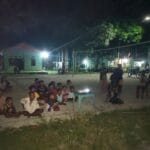 Tumbuhkan Jiwa Patriotisme, Satgas TMMD Ke-128 Kodim 1801/Manokwari Gelar Film Perjuangan