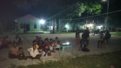 Tumbuhkan Jiwa Patriotisme, Satgas TMMD Ke-128 Kodim 1801/Manokwari Gelar Film Perjuangan