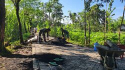 Pavingisasi TMMD Ke-128 di Dusun Klagin Brabe Capai 60 Persen, Warga Makin Optimis
