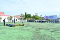 Teguhkan Semangat Pengabdian, Lanud Sjamsudin Noor Gelar Upacara Peringatan HUT ke-80 TNI AU Tahun 2026