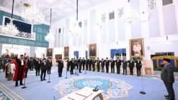 Panglima TNI Hadiri Pengucapan Sumpah Hakim Konstitusi, Pelantikan Anggota Ombudsman RI dan Pelantikan Duta Besar  RI