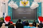 Panglima TNI Hadiri Pelantikan Menteri dan Pejabat Pemerintah Kabinet Merah Putih di Istana Negara